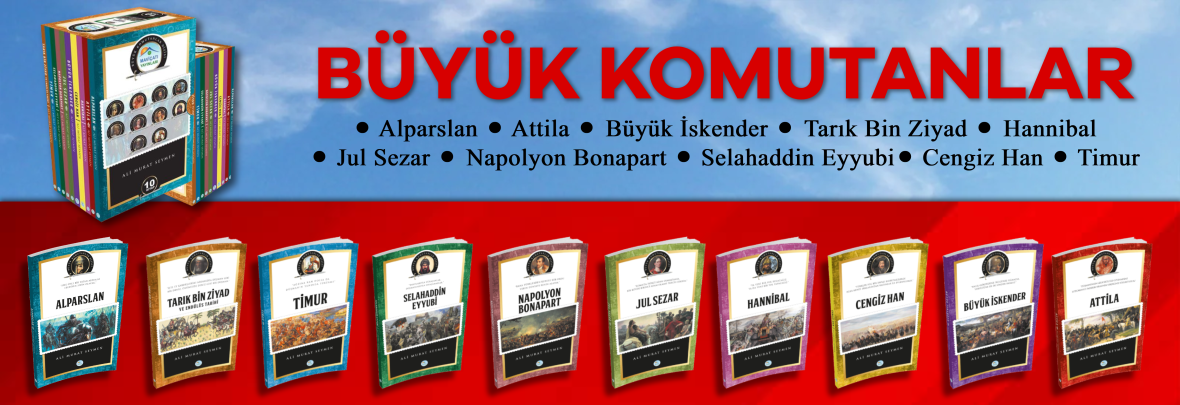 Büyük Komutanlar Seti (10 Kitap Takım)