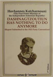 Dashnagtzoutiun Has Nothing to do Anymore