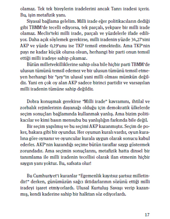 Egemenlik Cehaletindir