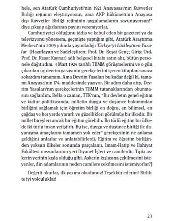 Egemenlik Cehaletindir