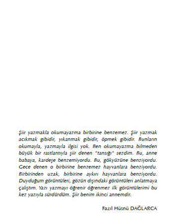 Fazıl Hüsnü Dağlarca Günlüğü