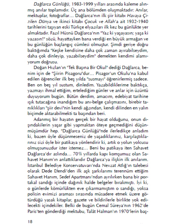 Fazıl Hüsnü Dağlarca Günlüğü