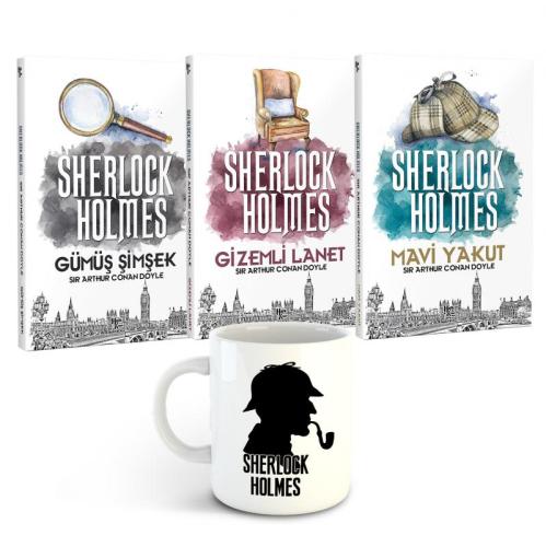 Sherlock Holmes 3 Kitap 1 Kupa Set 1