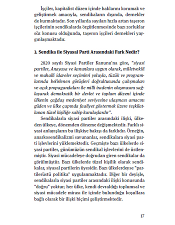 Türkiye'de Sendikalaşma Hakkı ve Sendikaların İşleyişi