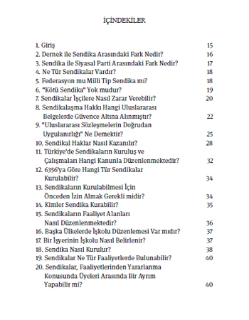 Türkiye'de Sendikalaşma Hakkı ve Sendikaların İşleyişi
